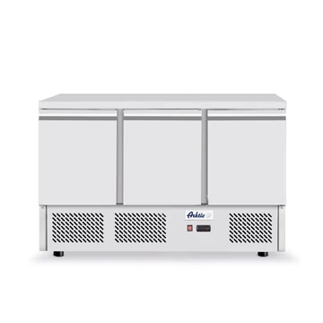 Háromajtós hűtött munkaasztal Kitchen Termékcsalád 380L, Arktic, 230V/220W, 1375x700x(H)890mm