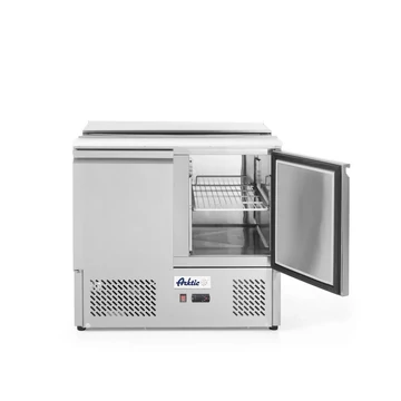 Kétajtós salátahűtő pult 300L, Arktic, 230V/310W, 912x702x(H)888mm