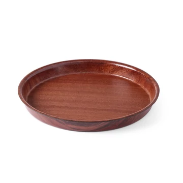 Felszolgáló tálca „Wood form”, AmerBox, Mahagóni, ⌀320x(H)35mm