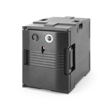 Hőszigetelt tartály fűtési funkcióval – vendéglátás, AmerBox, GN 1/1, 220-240V/200W, 477x680x(H)620mm