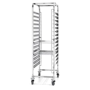Tálcaszállító kocsi – 15x 600x400, HENDI, 515x680x(H)1710mm