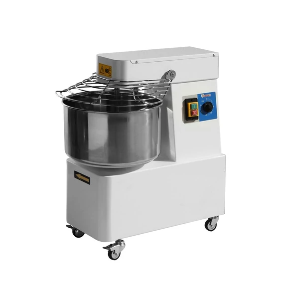 Spirális keverő rögzített fejjel és tállal, HENDI, 88 kg/óra, 32L, 230V/1100W, 431x740x(H)804mm