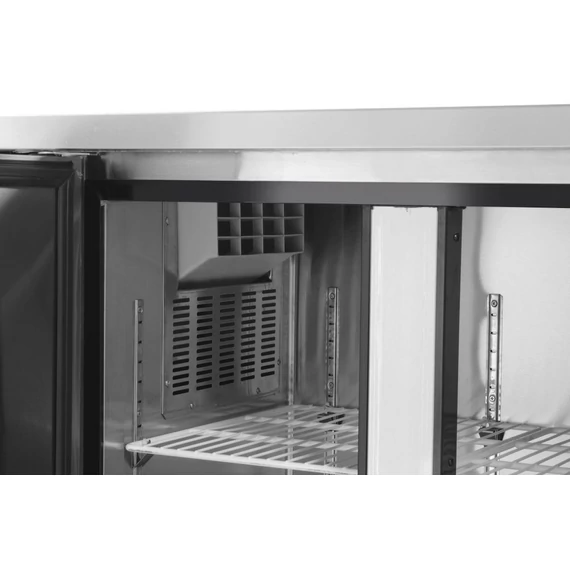 Kétajtós hűtött munkaasztal Kitchen Line 220L, Arktic, Kitchen Termékcsalád, 166L, 230V/300W, 1200x600x(H)886mm