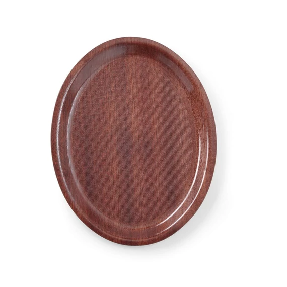 Felszolgáló tálca „Wood form”, AmerBox, Mahagóni, 200x265mm