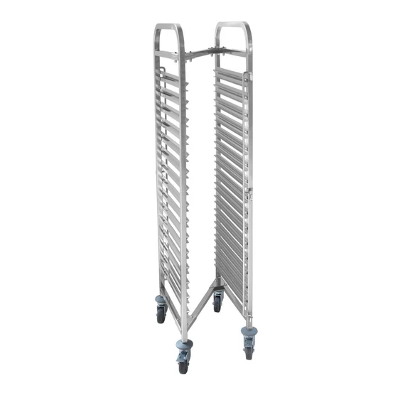 Használt edényes vagy tároló kocsi, kompakt - 15 x GN 1/1, HENDI, 445x610x(H)1710mm