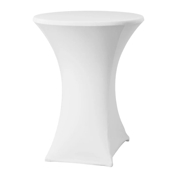 Bárasztal terítő, HENDI, Symposium, 811047, 810958, Fehér, ⌀850x(H)1150mm
