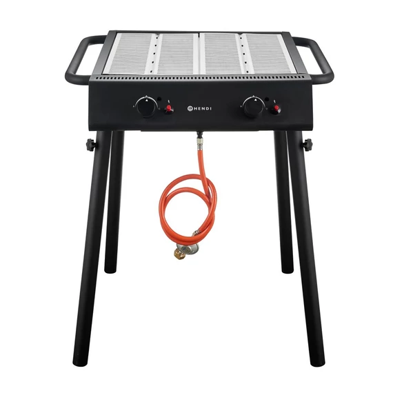 Xantos Black Gázsütő , HENDI, Fekete, 9,5kW, 770x710x(H)870mm