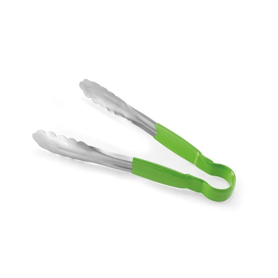 Tálaló csipesz HACCP 300 mm, HENDI, Zöld, (L)300mm