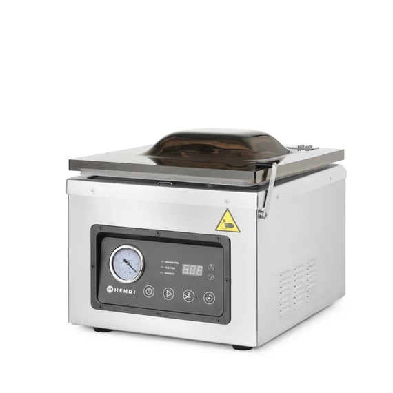 Kamrás vákuumcsomagoló gép Profi Line 300, HENDI, Profi Line, tömítő szalag 300 mm, 230V/950W, 367x425x(H)364mm