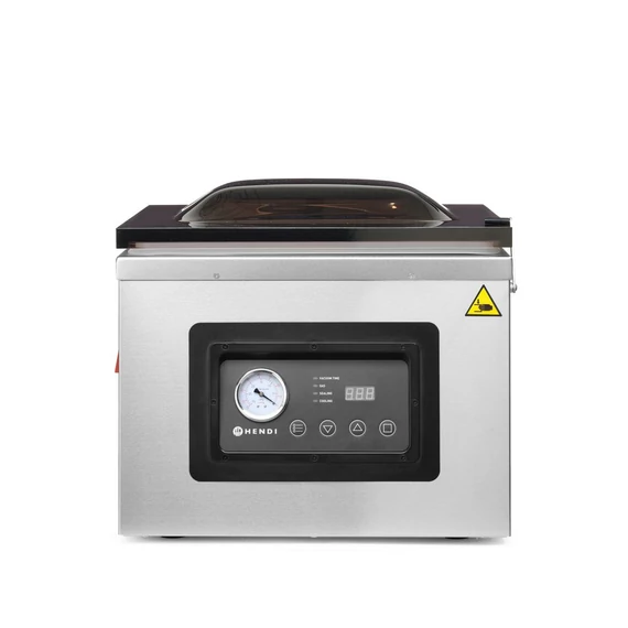 Kamrás vákuumcsomagoló gép Profi Line 410, HENDI, Profi Line, tömítő szalag 410 mm, 230V/1100W, 510x625x(H)455mm