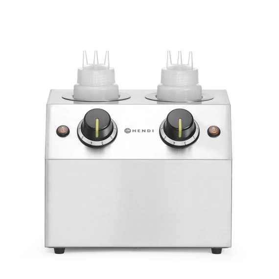 Dupla szószmelegítő, HENDI, 1,3L, 220-240V/400W, 270x223x(H)282mm