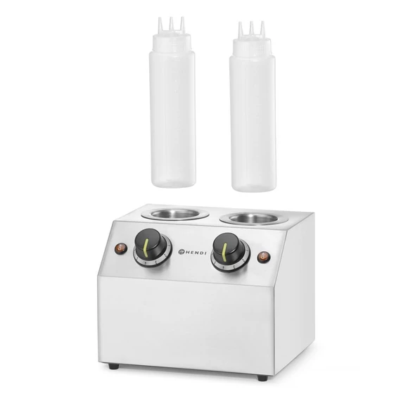 Dupla szószmelegítő, HENDI, 1,3L, 220-240V/400W, 270x223x(H)282mm