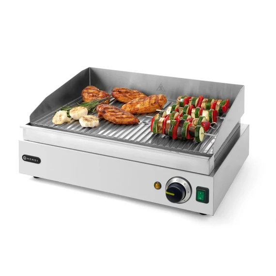 Szeletsütő lap Profi Line, HENDI, Profi Line, teljesen bordázott, 230V/2400W, 527x404x(H)233mm