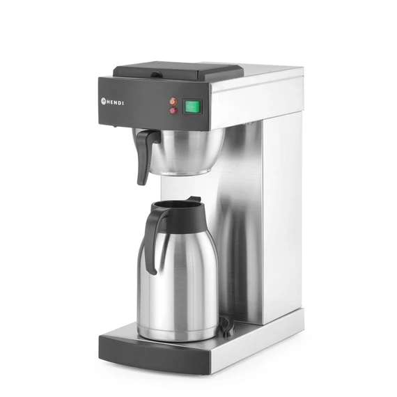 Cseppes kávéfőző, HENDI, 2L, 220-240V/1400W, 215x410x(H)520mm