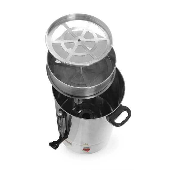 Perkolátor duplafalú, HENDI, 6L, 230V/1500W, 316x350x(H)480mm
