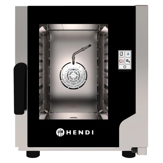 Hőlégbefúvásos gőzsütő Snack 5 x GN 2/3 , HENDI, 230V/3200W, 550x754x(H)662mm