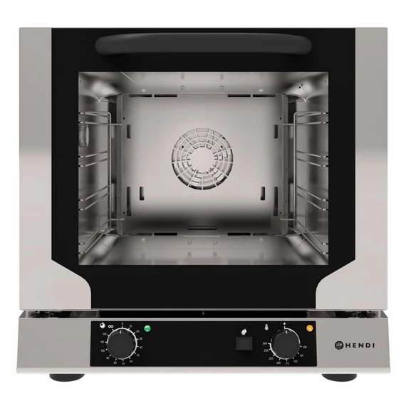 Kompakt konvekciós sütő párásítással, HENDI, 220-240V/3100W, 590x709x(H)589mm