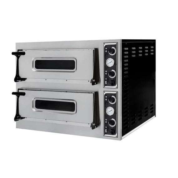 Pizzasütő BASIC 44, HENDI, 2 kamra, 400V/9400W, 975x930x(H)742mm