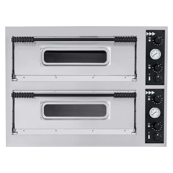 Pizzasütő ALAP XXL 66, HENDI, 2 kamra, 400V/18000W, 1365x968x(H)745mm