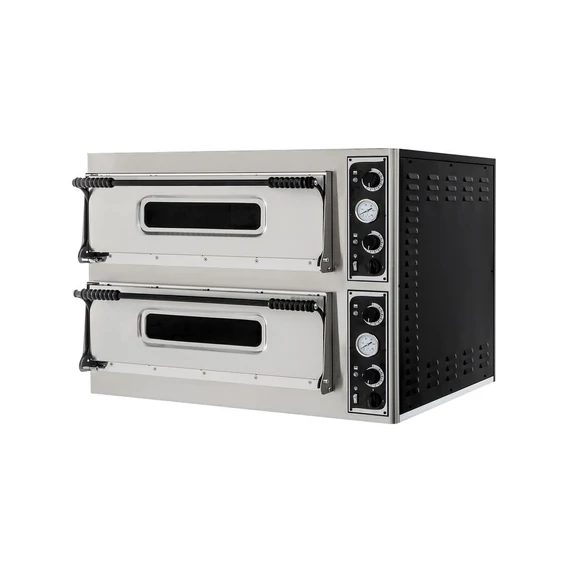 Pizzasütő ALAP XXL 66, HENDI, 2 kamra, 400V/18000W, 1365x968x(H)745mm