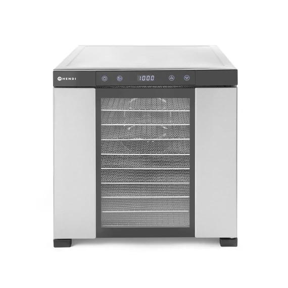 Élelmiszer aszaló Profi Line, HENDI, Profi Line, 10 tálca, 230V/1000W, 430x550x(H)416mm