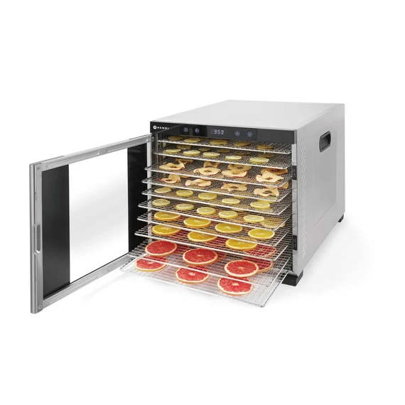 Élelmiszer aszaló Profi Line, HENDI, Profi Line, 10 tálca, 230V/1000W, 430x550x(H)416mm