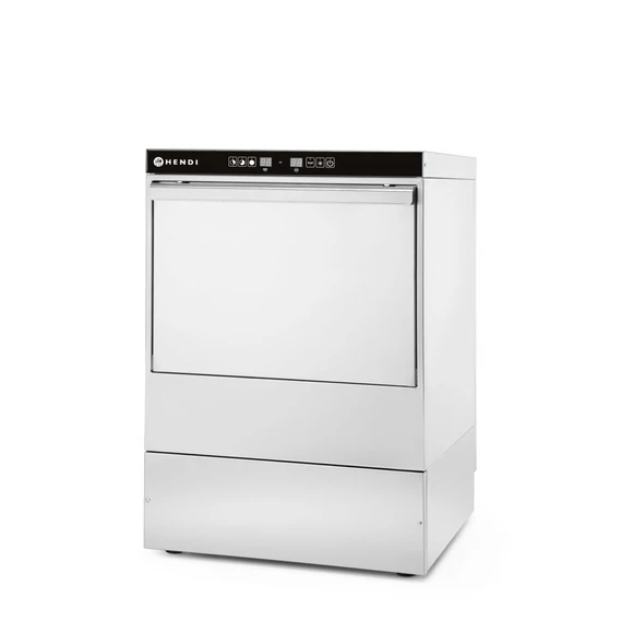Mosogatógép 50x50 - elektronikus vezérlés, HENDI, 400V/6600W, 570x600x(H)830mm