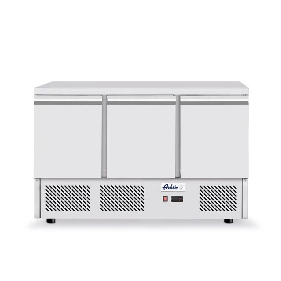 Háromajtós hűtött munkaasztal Kitchen Termékcsalád 380L, Arktic, 230V/220W, 1375x700x(H)890mm