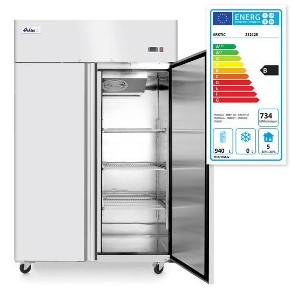 Hűtőszekrény kétajtós Profi Termékcsalád 1240 L, Arktic, Profi Termékcsalád, GN 2/1, 940L, 230V/350W, 1314x800x(H)2082mm