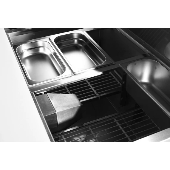 Kétajtós salátahűtő pult 300L, Arktic, 230V/310W, 912x702x(H)888mm