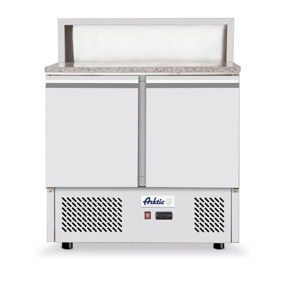 Kétajtós pizza munkaasztal 300L, Arktic, 230V/310W, 900x700x(H)1110mm