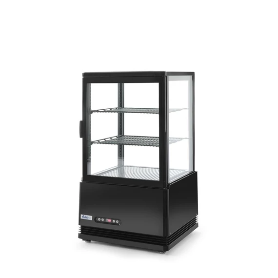 Bemutató vitrin 58L, Arktic, fekete, 230V/170W, 452x406x(H)830mm