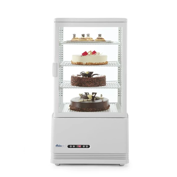 Bemutató vitrin 68L, Arktic, fehér, 230V/170W, 444x397x(H)875mm