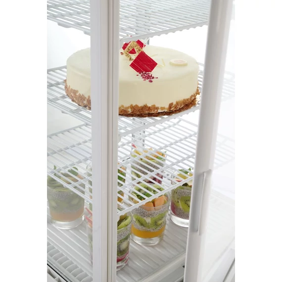 Bemutató vitrin 68L, Arktic, fehér, 230V/170W, 444x397x(H)875mm