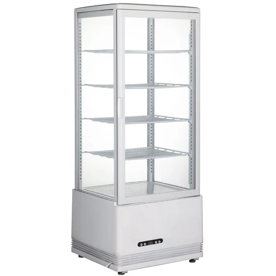 Bemutató vitrin 98L, Arktic, fehér, 230V/210W, 444x397x(H)1100mm