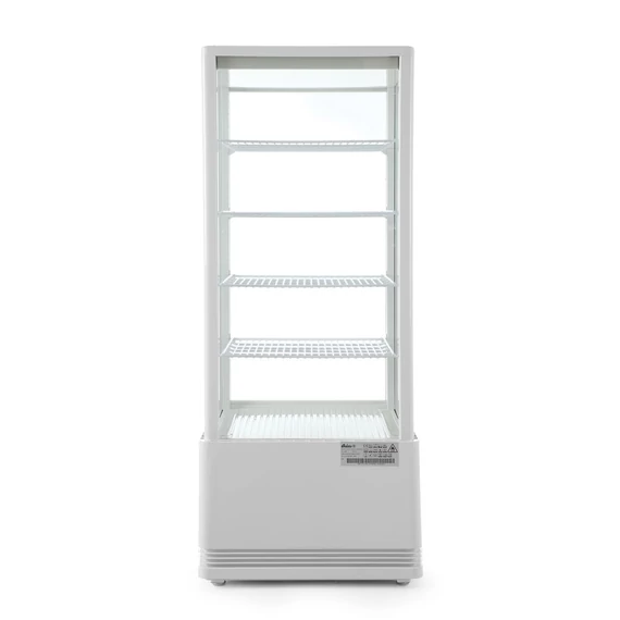 Bemutató vitrin 98L, Arktic, fehér, 230V/210W, 444x397x(H)1100mm
