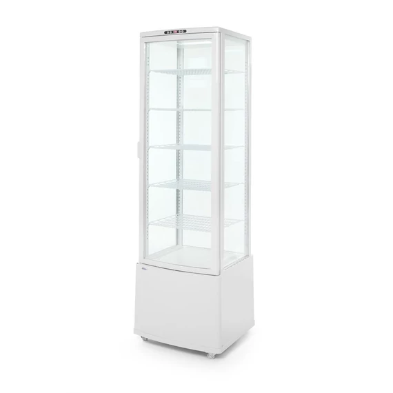 Bemutató vitrin 270L, Arktic, fehér, Fehér, 230V/290W, 550x520x(H)1870mm