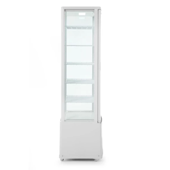 Bemutató vitrin 270L, Arktic, fehér, Fehér, 230V/290W, 550x520x(H)1870mm