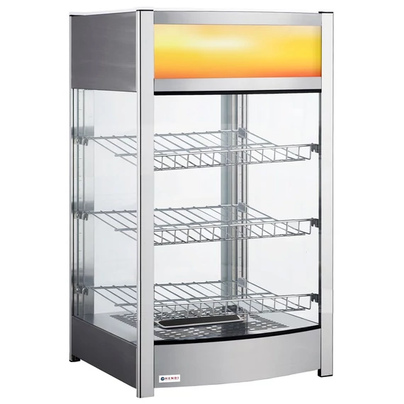 Pultra helyezhető melegentartó vitrin, HENDI, 97 liter, 230V/800W, 460x467x(H)785mm