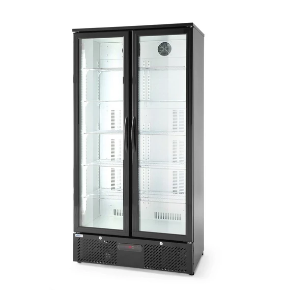 Kétajtós hátsó hűtő, Arktic, 384L, Fekete, 220-240V/365W, 900x530x(H)1820mm