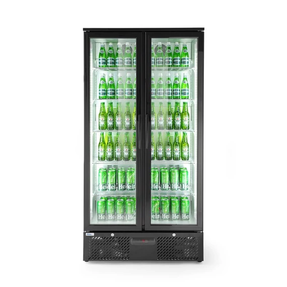 Kétajtós hátsó hűtő, Arktic, 384L, Fekete, 220-240V/365W, 900x530x(H)1820mm