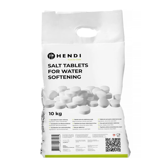 Sótabletták vízlágyításhoz, HENDI, 10 kg