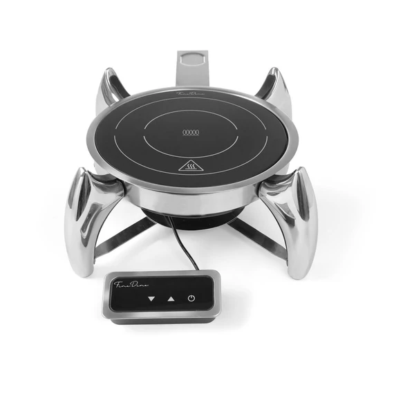 Indukciós főzőlap 800W, Fine Dine, Fekete, 230V/800W, ⌀245x(H)80mm