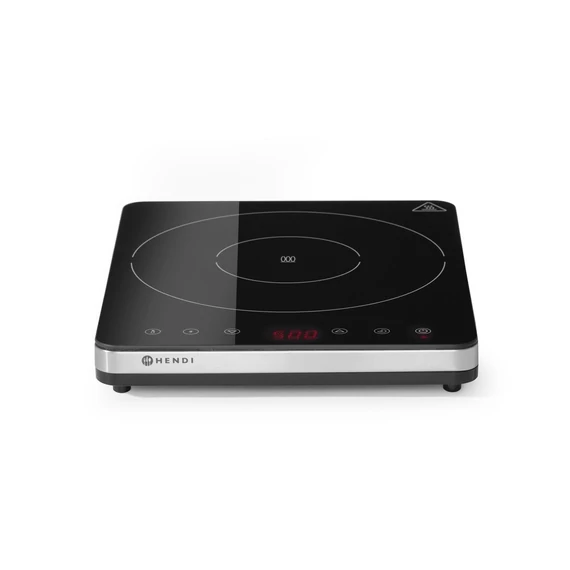 Indukciós főzőlap 2000 modell, HENDI, Kitchen Termékcsalád, 230V/2000W, 295x400x(H)42mm