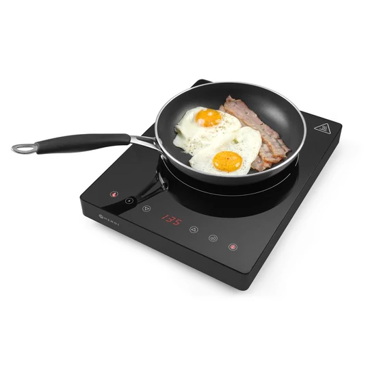 Indukciós főzőlap 2000W Kitchen Line, HENDI, Kitchen Termékcsalád, 230V/2000W, 297x411x(H)57mm