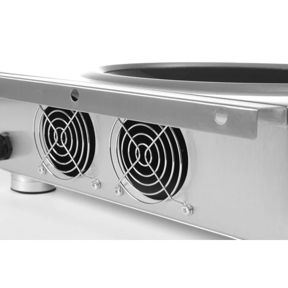 Indukciós főzőlap 3500 wok modell, HENDI, Profi Termékcsalád, Indukciós egység, 230V/3500W, 340x450x(H)130mm