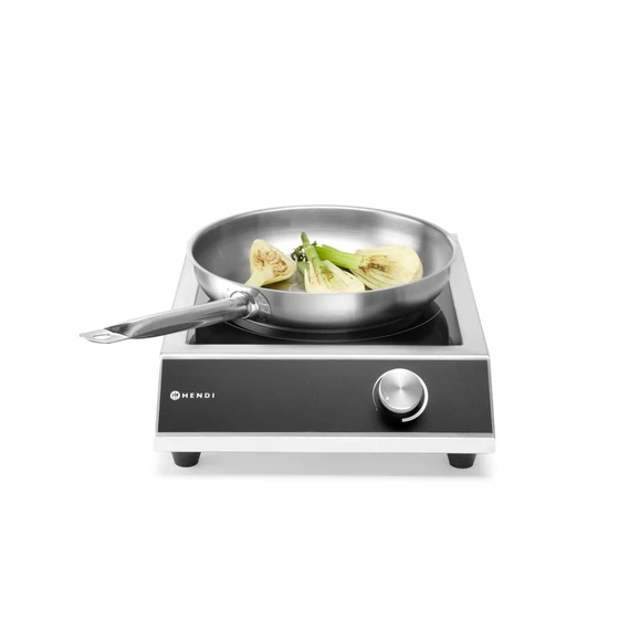 Indukciós főzőlap 3500 M modell, HENDI, Profi Termékcsalád, 230V/3500W, 329x435x(H)106mm