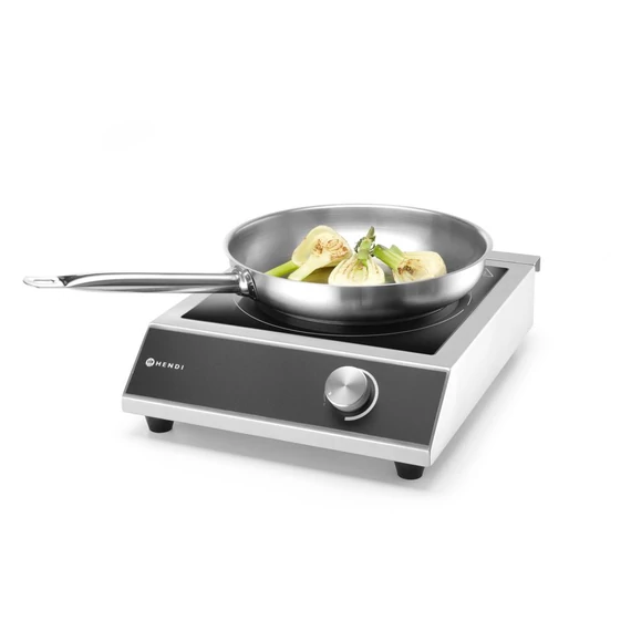 Indukciós főzőlap 3500 M modell, HENDI, Profi Termékcsalád, 230V/3500W, 329x435x(H)106mm