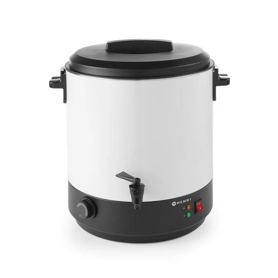 Ital melegentartó, HENDI, 25L, Fehér, 230V/2500W, 435x441x(H)500mm