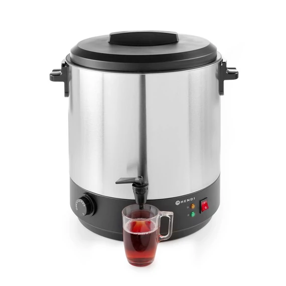 Ital melegentartó, HENDI, 25L, 230V/2500W, 442x426x(H)491mm